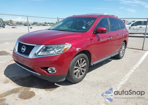 2016 Nissan Pathfinder Platinum/S/Sl/Sv z USA, uszkodzony, nr VIN 5N1AR2MN6GC605320